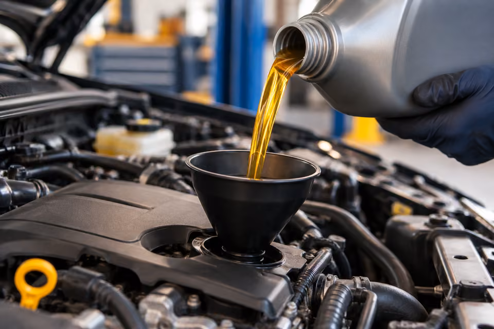 Full Synthetic Oil Change service illustration